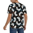 thumbnail image 2 of Rateoe Cool Gamepad Pattern Men’s Baseball Short Sleeve Polo Shirt, Midweight Men's Shirt Golf Shirt Polo Shirts Quick Dry Short-4X-Large, 2 of 7