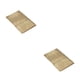 thumbnail image 4 of Inteprter Alfombrilla de baño Chenille - Fuerte absorción de agua Exquisita textura hecha a mano No daña el piso Camel 40cm * 60cm Camello 40 cm * 60 cm 2Conjunto, 4 of 6