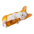 thumbnail image 4 of Perro Husky en miniatura de con de botella, para terrarios, casa de , bonsái, adorno de jardín de hadas, micropaisaje DIY Botella amarilla Corgi shamjiam Mini estatuilla de Corgi, 4 of 8