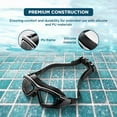 thumbnail image 6 of Endless EL-1007BLACK Premium Swimming Goggle with Anti-Fog & UV Protection - Black - One Size, 6 of 8