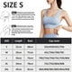 thumbnail image 2 of Ropa interior deportiva para mujer con cremallera en la parte delantera, ropa interior de yoga de alto impacto para entrenamiento, ropa interior acolchada sin aros y de alto soporte - Gris, 2 of 5