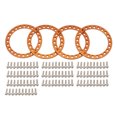 thumbnail image 2 of 4 Pieces RC Wheel Beadlocks Outer Ring 1/10 1.9 Inch Car Model Rim Replacing Upgraded Spare Replacement for TRX4 SCX10 90046 D90 Orange, 2 of 9