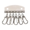 thumbnail image 2 of Key Holders With 4/6 Snapped Hooks Key Keyring Organizers Hardware Accessories For Leather Craft Wallet Key Holders, 2 of 9