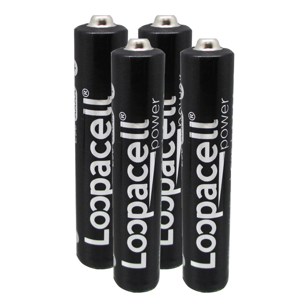 Loopacell Alkaline AAAA Batteries 4Pack