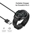 thumbnail image 3 of Kuymtek Cargador rápido para Ticwatch Pro 3/Ticwatch Pro 3 LTE Cable de carga USB Pro Dock, 3 of 9