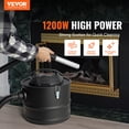 thumbnail image 2 of VEVOR Ash Vacuum Cleaner, 4 Gallon with 1200W Powerful Suction, Ash Vac Collector with 47.2 in Flexible Hose, for Fireplaces, Pellet Stoves, Wood Stove, Log Burner, Grills, Pizza Ovens, Fire Pits, 2 of 9