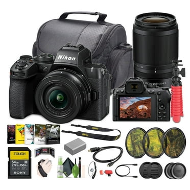 Nikon Z50II Mirrorless Digital Camera   16-50mm & 50-250mm Lenses Bundle