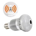 thumbnail image 2 of Vr 360 Grados Bombilla Cámara Monitor Inalámbrico Wifi Cámara De Vigilancia Bombilla Con Luz Infrarroja Blanca Red Remota Visión Nocturna De Alta Definición Para Monitoreo Del Hogar Vogacara AF000283-00, 2 of 6