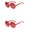 thumbnail image 4 of Minnieouse Gafas para niños Gafas de girasol Adorable Protección Accesorios de ropa clásicos Unisex facial Rojo Gris rojo gris 2Conjunto, 4 of 6