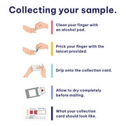 Healthyr 6 Panel STD/Sexually Transmitted Infections At-Home Test with Lab Fee Included