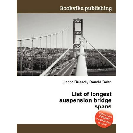 Foot Span Bridge - List of Longest Suspension Bridge Spans