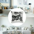 thumbnail image 5 of Vintage Distressed Motorcycle Pillow Cover Throw Pillow Couch Cushion Bike Cool Pillowcase, 5 of 7