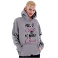 thumbnail image 5 of No More Class Girl Graduate Funny Hoodie Sweatshirt Women Brisco Brands L, 5 of 6
