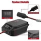 thumbnail image 4 of DC 18V to 12V Step-Down Converter for Milwaukee M18 18V Battery, Cigarette Lighter Adapter,Power Whe, 4 of 5