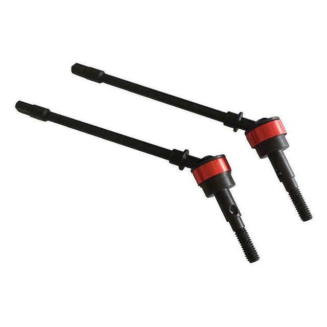 1 par de piezas de acero inoxidable Rc para Axial Scx10 Crawler Rc Car Red Afortunado Sencillez