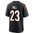 thumbnail image 3 of Men's Nike Daxton Hill Black Cincinnati Bengals Player Game Jersey, 3 of 4