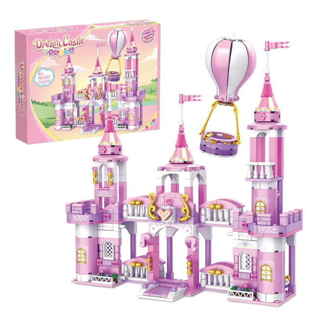 Juguete con bloques de construcción JIMUJIA Princess Castle para niñas de 6 a 12 años