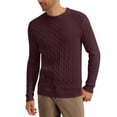thumbnail image 2 of Club Room Mens Big & Tall Cable Knit Crewneck Sweater, 2 of 2