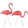 thumbnail image 2 of Union Products Pink Plastic 24 in. H Flamingo Outdoor Decoration, 2 of 5