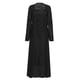 thumbnail image 5 of Honeeladyy Ventas Mujeres Elegante Trajes de Vestido de 2 Piezas Sin Mangas de Gasa Bordado Floral Hasta la Rodilla Vestido de Tirantes Media Manga Conjunto de Cárdigan de Encaje, 5 of 5