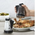 Kamenstein Filled Dual Salt and Pepper Grinder in Black