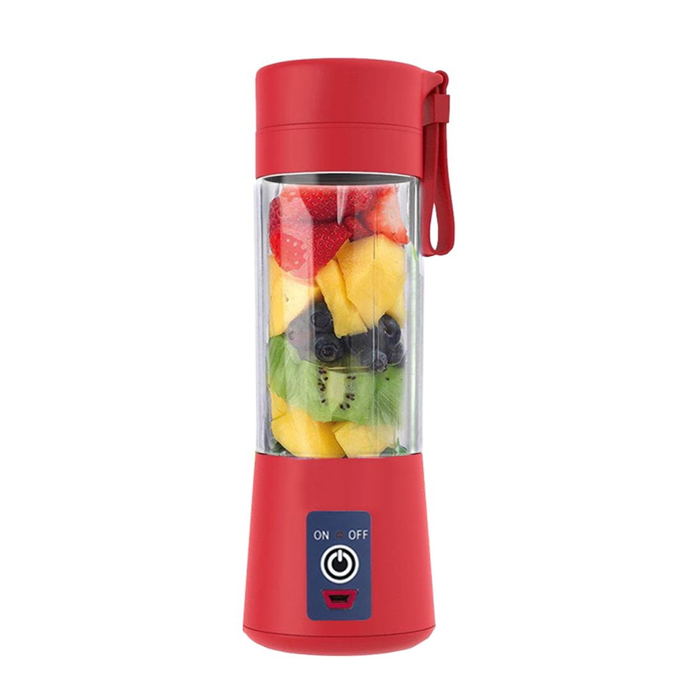 Juicer Multifunctional Household Juice Cup Electric Mini Portable Juice Cup red