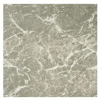 Grey Marble Grey Vinyl Floor Tiles 20 PCs Self Adhesive Flooring - Actual Size 12" x 12"