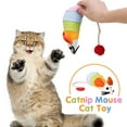 thumbnail image 3 of FastSun Furry Mice Cat Toys, Rattling Catnip Toys Mice, 7” Colored Catnip Toy with Sound, Catnip Prefilled Cat Mice Toy for Indoor Cats Kitten Interactive Play Fetch, 3 of 8