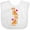AA-White, variant on Inktastic Tiger Jungle Animal Girls Baby Bib