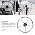 thumbnail image 3 of 5 Spoke Boat Steering Wheel, 13-1/2 Inch Versatile Comfort Boat Steering Wheel  for Speedboat, 3 of 7