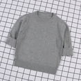 thumbnail image 6 of WIBACKER Winter Toddler Baby Boys Sweater Girls Pullover Sweatshirt Little Kids Solid Casual Tops, 6 of 8