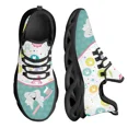 thumbnail image 1 of Zapatos planos con estampado de dibujos animados para mujer, zapatillas informales de malla transpirable,, 1 of 6