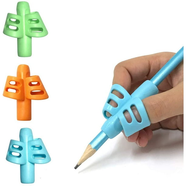  Pince à crayons pour enfants/tout-petits outils d'aide à l'écriture  manuscrite pour les débutants, porte-crayon pour enfant d'âge préscolaire  de 2 à