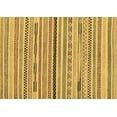 thumbnail image 1 of Ahgly Company Indoor Rectangle Abstract Brown Modern Area Rugs, 3' x 5', 1 of 4