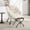 White, variant on Lazy Chair with Ottoman, Modern Lounge Accent Chair with Armrests & Side Pocket, Upholstered Sofa Reading Chair with Footrest for Small Space, Corner Chair, White