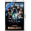 thumbnail image 3 of Star Wars: The Mandalorian Season 2 - Key Art by Andrew Switzer Wall Poster, 22.375" x 34", Framed, 3 of 3