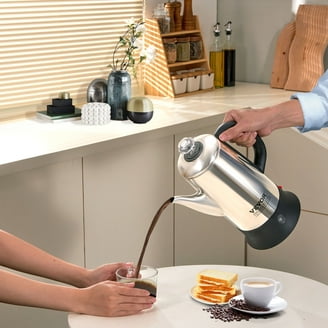 Farberware FCP412 Stainless Steel 12 Cup Coffee Pot Percolator