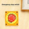 thumbnail image 4 of 2Pcs Red Mushroom Emergency Stop Shut Off Push Button Switch No, 4 of 5