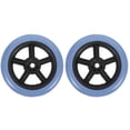 thumbnail image 2 of Round Shape 2Pcs Wheelchair Front Wheels Ideal For Indoor Use Offering Smooth Operation And Wear-resistant Qualities, 2 of 5