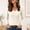Beige, variant on Women's V Neck Long Sleeve Sweater Fall Slim Fit Lightweight Base Layer Pullover Top, L