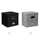 thumbnail image 2 of Advancent Caja de almacenamiento de discos de vinilo organiza hasta 50 álbumes con asas Cajas de almacenamiento de discos de vinilo Caja de Almacenamiento y organización del hogar B, 2 of 6