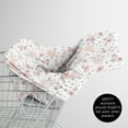 thumbnail image 5 of Sweet Jojo Designs Watercolor Floral Pink Grey and White Multi Use Baby Car Seat and Nursing Cover, 5 of 6