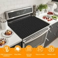 thumbnail image 5 of Threns Induction Cooktop Mat Silicone Induction Cooker Covers Heat-resistant Induction Cooktop Protector Mat Non-Slip Cooktop Scratch Protector for Induction Stove, 5 of 9