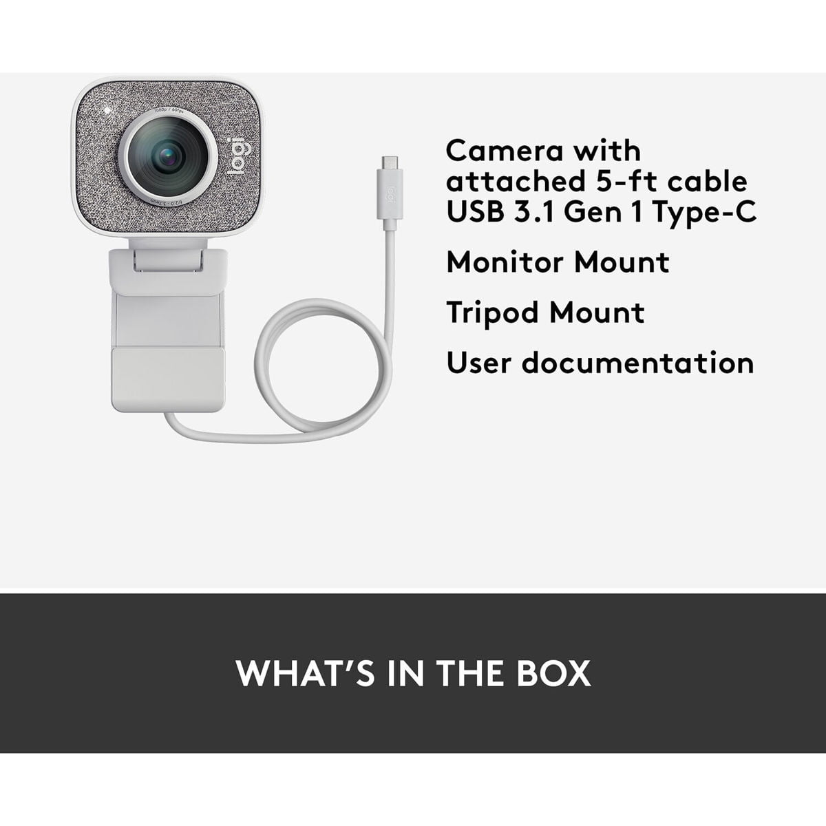 Free Shipping! Logitech for Creators StreamCam Webcam for
