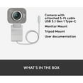 thumbnail image 4 of Logitech for Creators StreamCam - Premium Webcam for Streaming and Video Content Creation, Full HD 1080p 60 fps, Off-white, 4 of 12