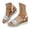 Silver, variant on Women Platform Wedge Sandals Elevate Comfort Beach Flip Flops Summer Vacation Casual
