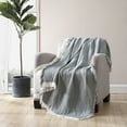 thumbnail image 4 of Brielle Home Denver Reversible Cotton Gauze Throw Blanket, 4 of 4