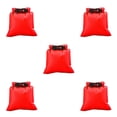 thumbnail image 2 of pitrice Waterproof Dry Sack Pack Bag with Buckle Water Sport Fitting Carrying Pouches Type 1 5Set, 2 of 6