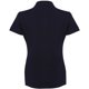 thumbnail image 2 of Henbury - Polo de manga corta de micro-fibra para mujer (Azul marino), 2 of 3