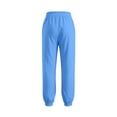 thumbnail image 5 of oqasdz Womens Elegant Casual Trousers with Side Pocket Slim Leg Soft Solid Color Knit Pants Comfort and Stretch Summer Dailywear, 5 of 5